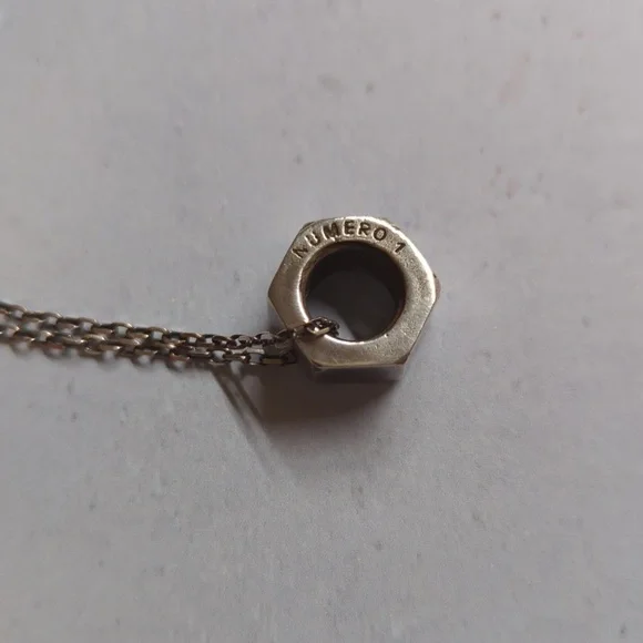 KrisVanAssche Bolt Sterling Silver Pendant and Necklace - Picture 5 of 7